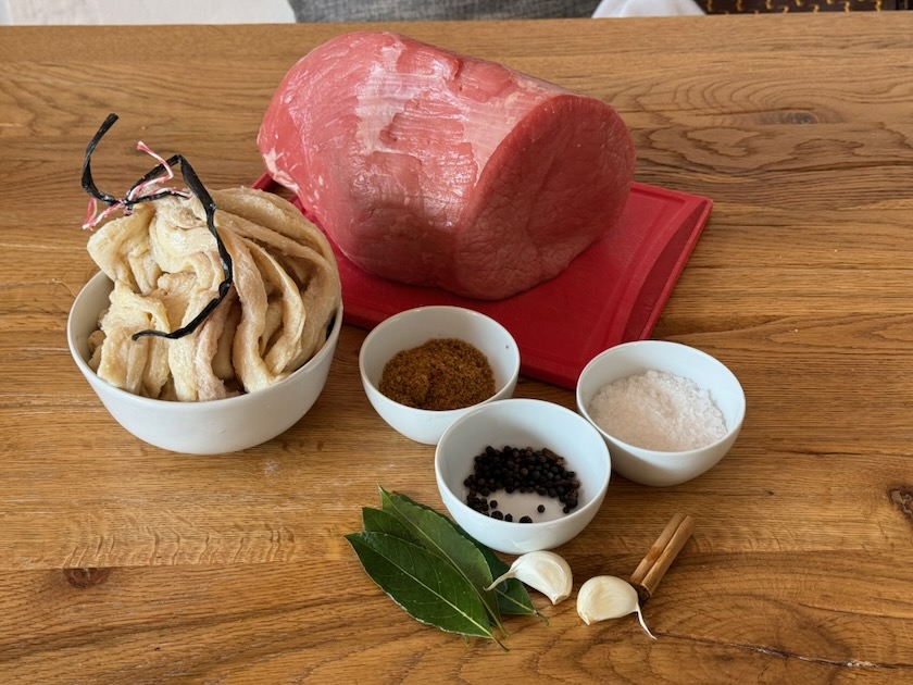 La bresaola, viande séchée de génisse